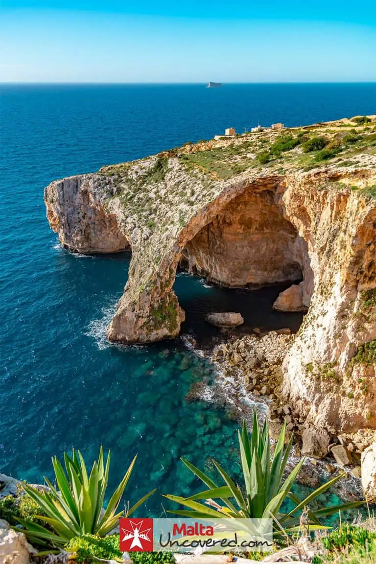 Die wundersch?ne Blaue Grotte in Zurrieq, Malta.