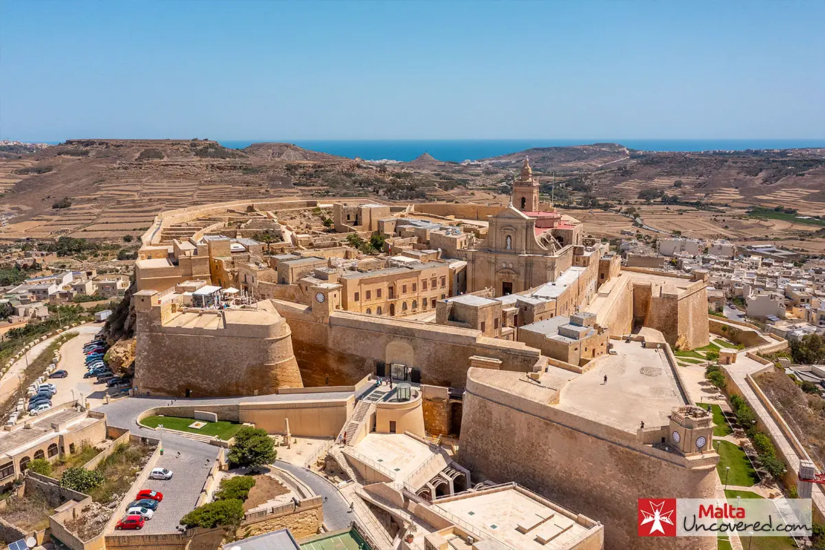 The Citadel (Cittadella) in Gozo, Malta