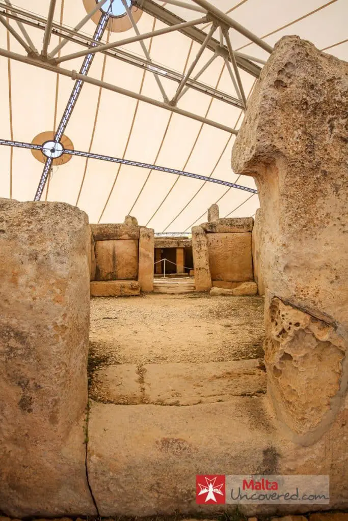 View of the South temple at Mnajdra.