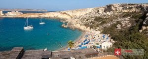 Paradise Bay is one of the nicest Malta beaches and is a great option for snorkelling.
